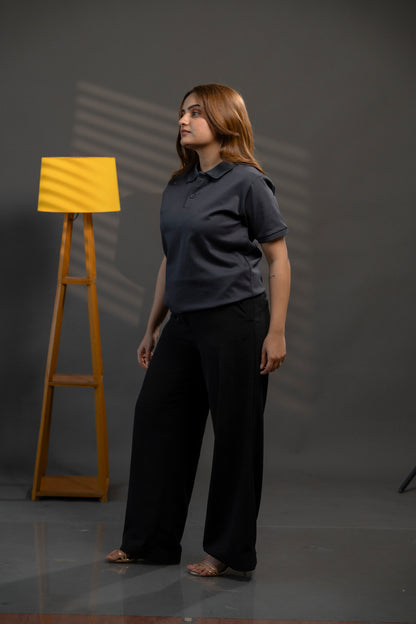 Charcoal Grey Signature Polo