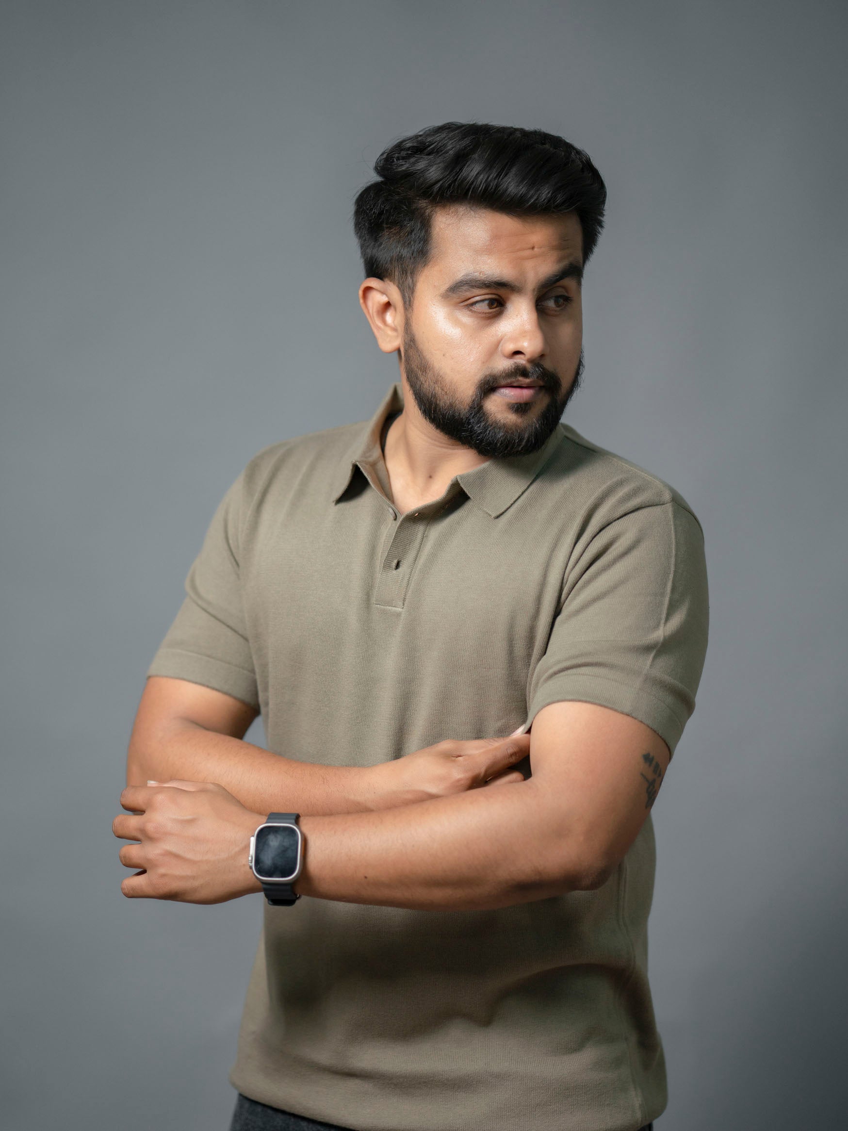 Refined Khakhi Supersoft Cotton Polo - Half Sleeve - The No Name Club