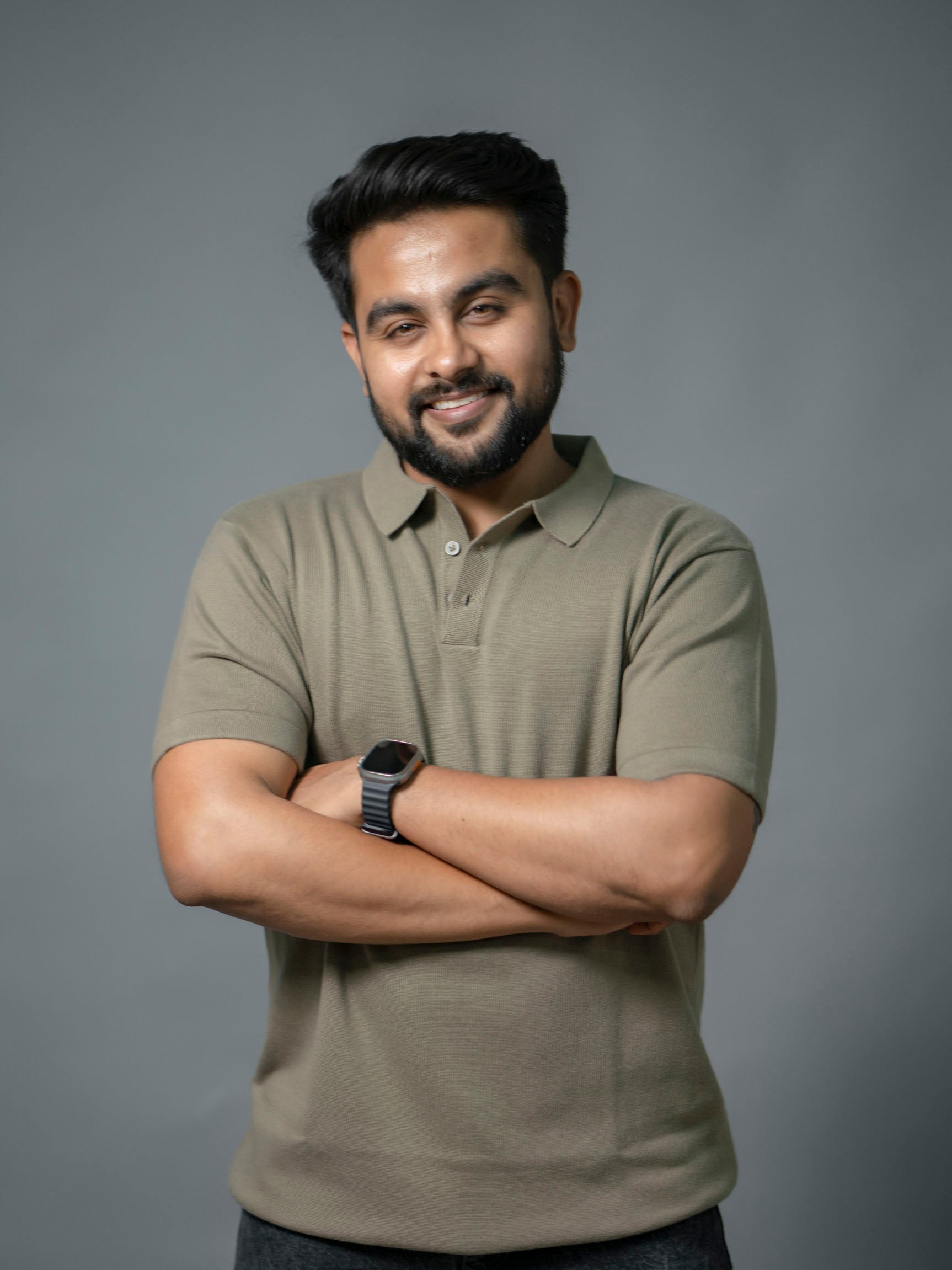 Refined Khakhi Supersoft Cotton Polo - Half Sleeve - The No Name Club