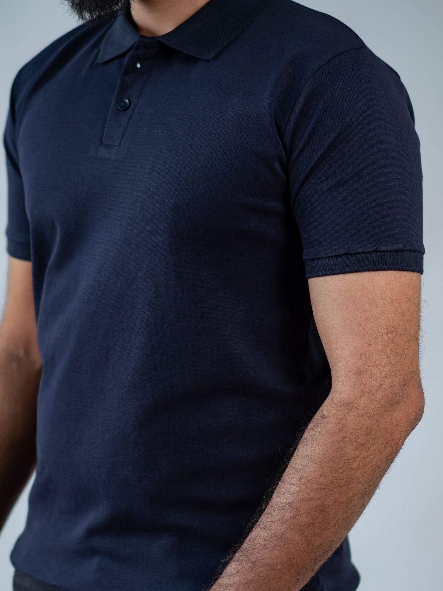 Navy Blue Signature Polo - The No Name Club